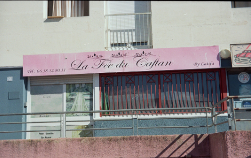 devanture de la fée du caftan